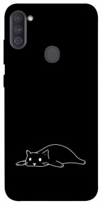 Чехол Lazy cat для Galaxy A11 (2020)