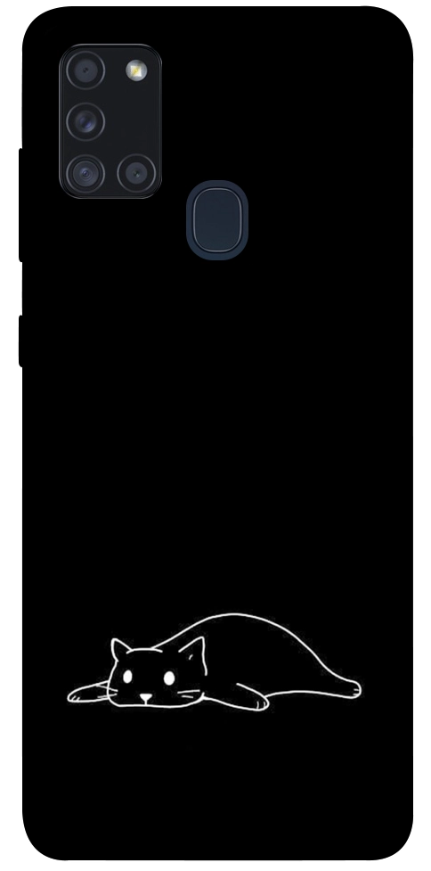 Чехол Lazy cat для Galaxy A21s (2020)