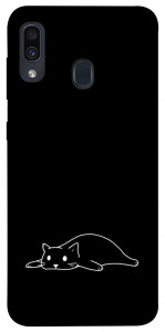 Чехол Lazy cat для Samsung Galaxy A20 A205F