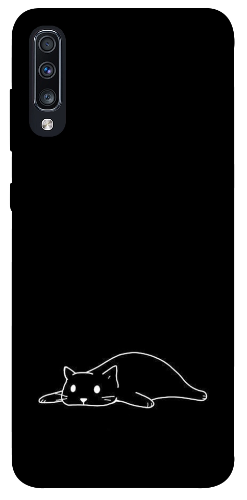 Чехол Lazy cat для Galaxy A70 (2019)