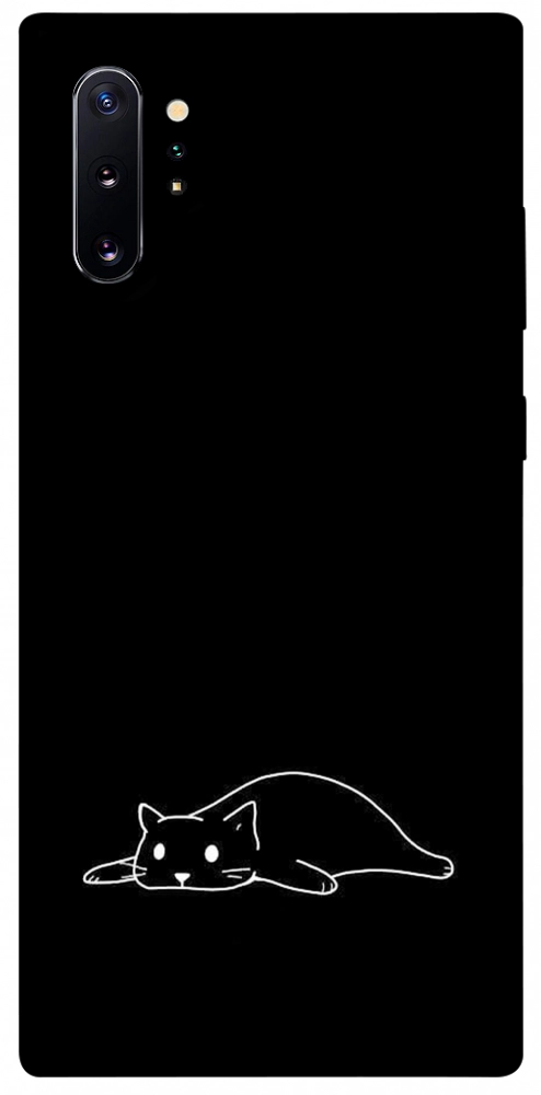 Чехол Lazy cat для Galaxy Note 10+ (2019)