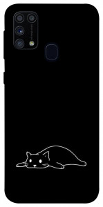 Чехол Lazy cat для Galaxy M31 (2020)