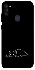 Чохол Lazy cat для Galaxy M11 (2020)