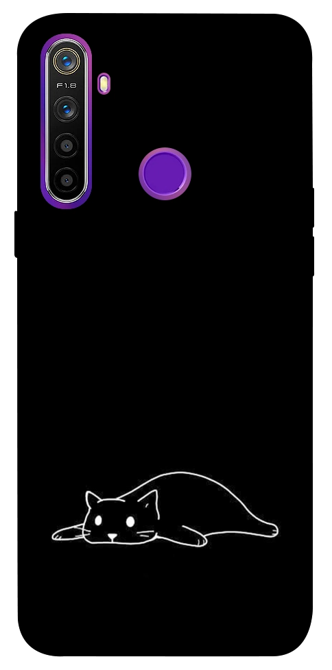 Чехол Lazy cat для Realme 5