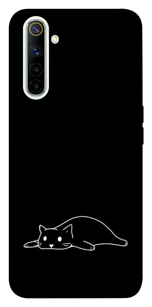Чехол Lazy cat для Realme 6