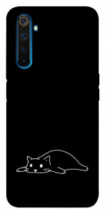 Чехол Lazy cat для Realme 6 Pro