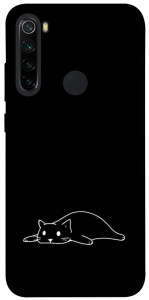 Чехол Lazy cat для Xiaomi Redmi Note 8
