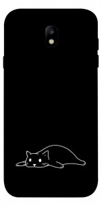 Чехол Lazy cat для Galaxy J7 (2017)