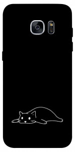 Чохол Lazy cat для Galaxy S7 Edge