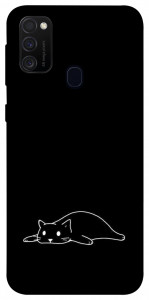 Чехол Lazy cat для Samsung Galaxy M30s