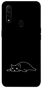 Чехол Lazy cat для Oppo A31