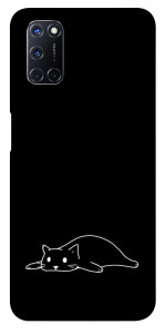 Чехол Lazy cat для Oppo A92