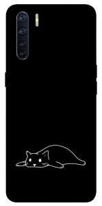 Чехол Lazy cat для Oppo A91
