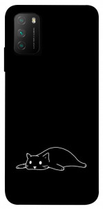 Чехол Lazy cat для Xiaomi Poco M3