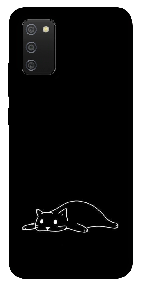 Чехол Lazy cat для Galaxy A02s