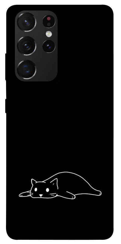 Чохол Lazy cat для Galaxy S21 Ultra