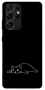 Чохол Lazy cat для Galaxy S21 Ultra