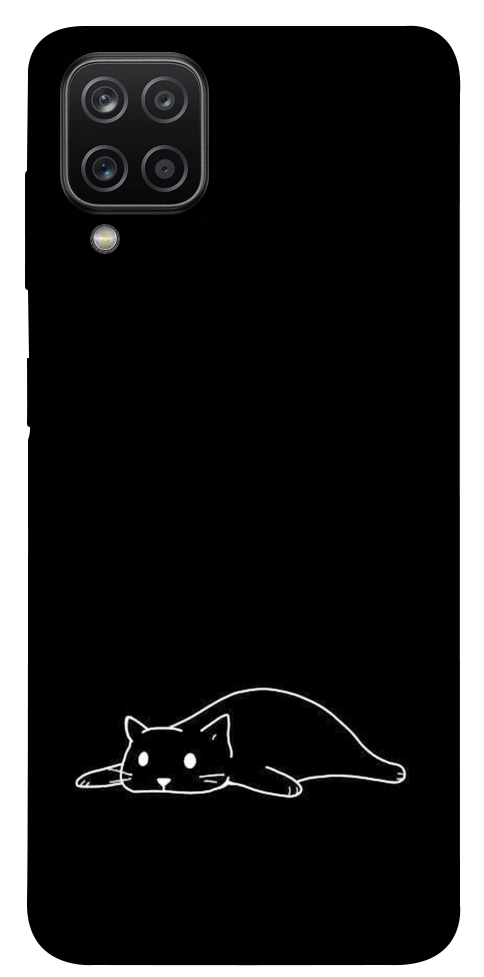 Чехол Lazy cat для Galaxy A12