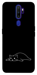 Чохол Lazy cat для Oppo A5 (2020)
