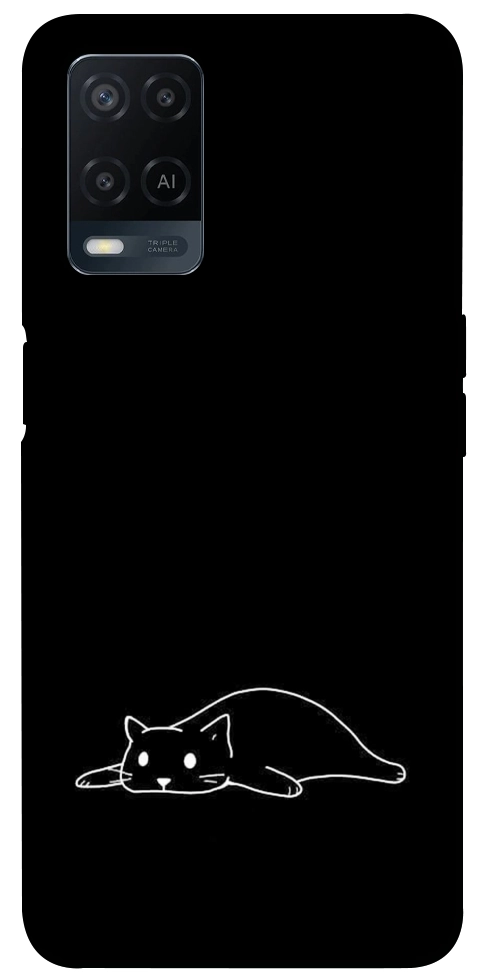 Чехол Lazy cat для Oppo A54 4G