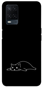 Чехол Lazy cat для Oppo A54 4G