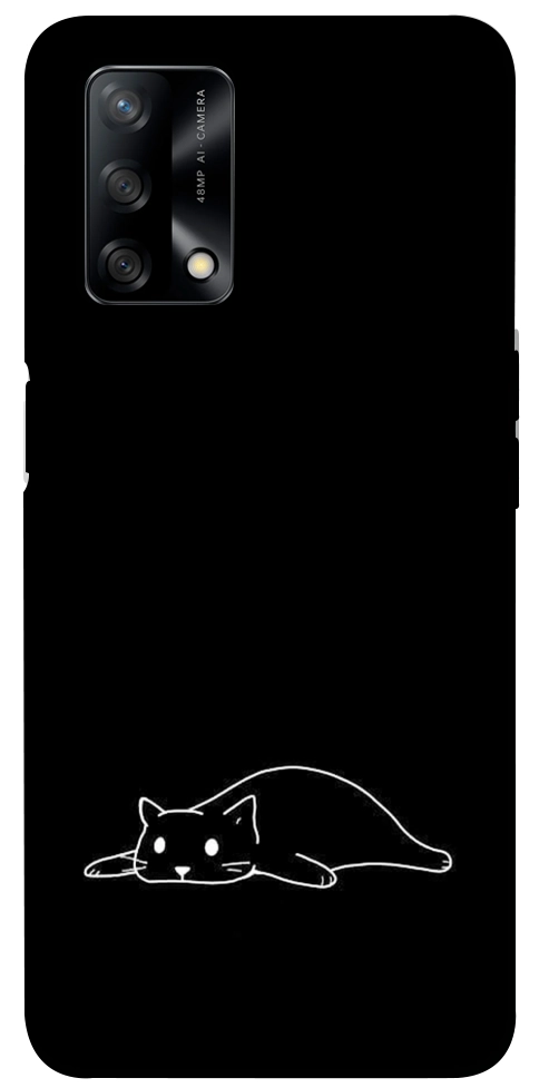 Чехол Lazy cat для Oppo A74 4G