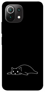 Чехол Lazy cat для Xiaomi Mi 11 Lite
