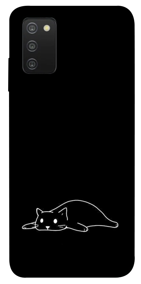 Чехол Lazy cat для Galaxy A03s