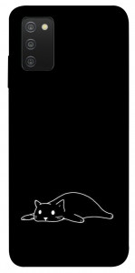Чехол Lazy cat для Galaxy A03s