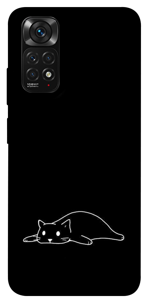 Чехол Lazy cat для Xiaomi Redmi Note 11 (Global)