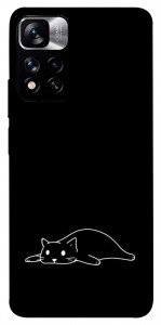 Чехол Lazy cat для Xiaomi Redmi Note 11 5G