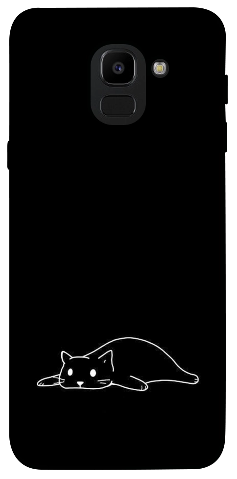 Чехол Lazy cat для Galaxy J6 (2018)