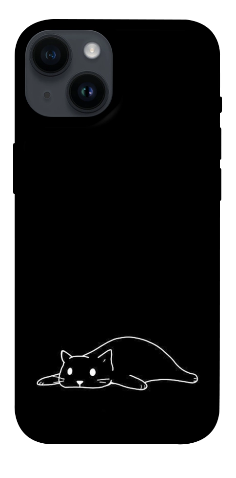 Чохол Lazy cat для iPhone 14
