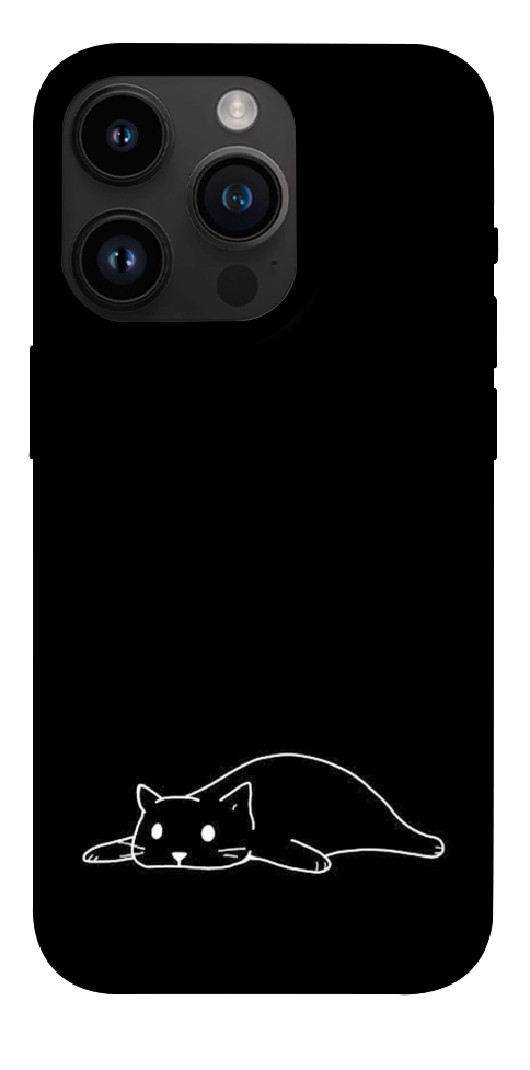 Чехол Lazy cat для iPhone 14 Pro