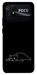 Чохол Lazy cat для Xiaomi Poco C40