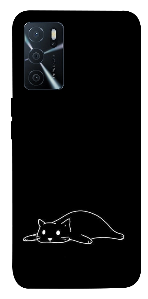 Чохол Lazy cat для Oppo A16