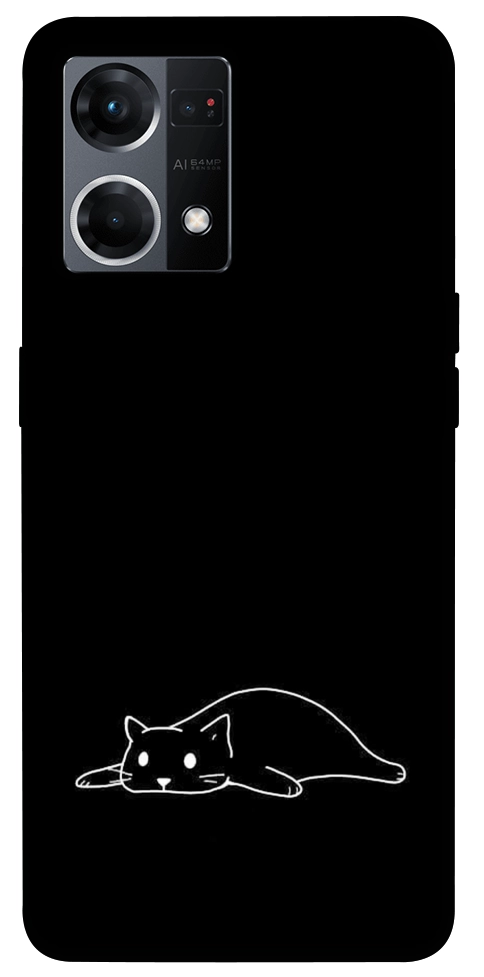 Чехол Lazy cat для Oppo Reno 7 4G