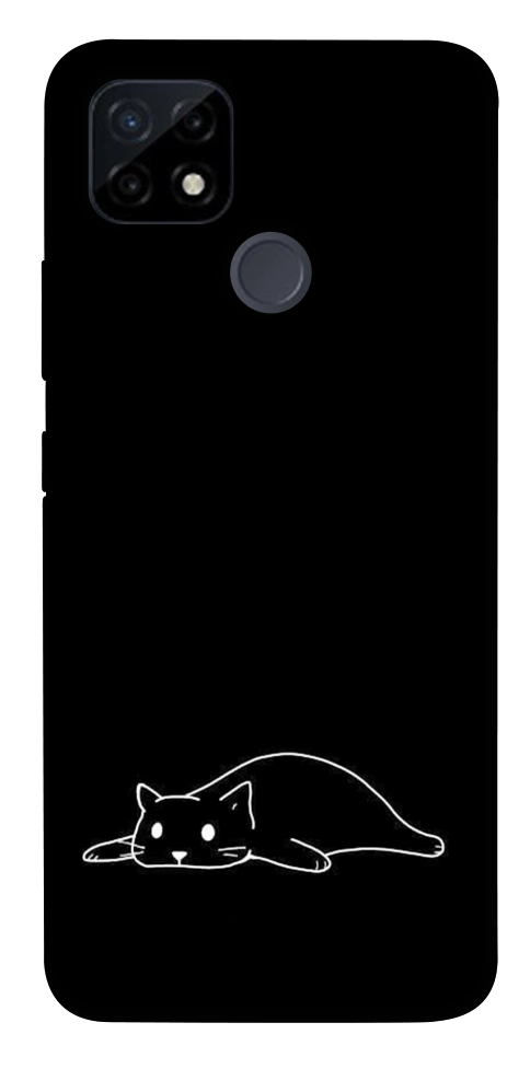 Чехол Lazy cat для Realme C25Y
