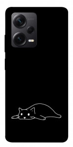 Чехол Lazy cat для Xiaomi Redmi Note 12 Pro+