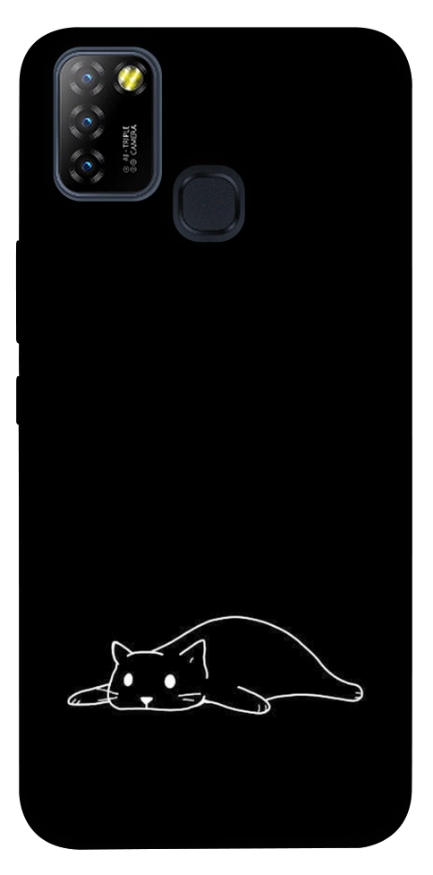 Чехол Lazy cat для Infinix Hot 10 Lite