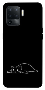 Чехол Lazy cat для Oppo Reno 5 Lite