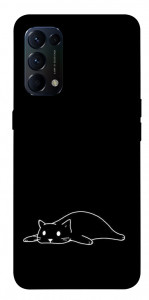 Чохол Lazy cat для Oppo Reno 5 4G