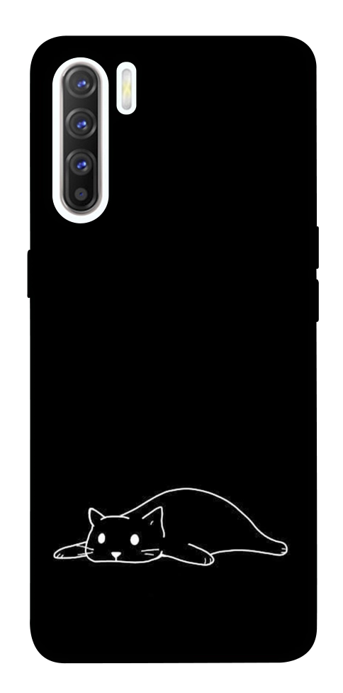 Чохол Lazy cat для Oppo Reno 3