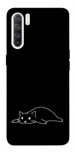 Чохол Lazy cat для Oppo Reno 3