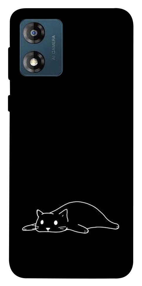 Чехол Lazy cat для Motorola Moto E13