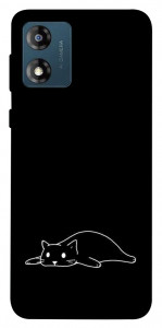 Чехол Lazy cat для Motorola Moto E13