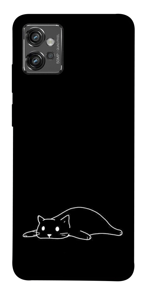 Чехол Lazy cat для Motorola Moto G32