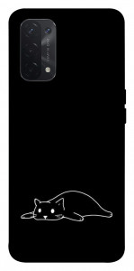 Чехол Lazy cat для Oppo A54 5G