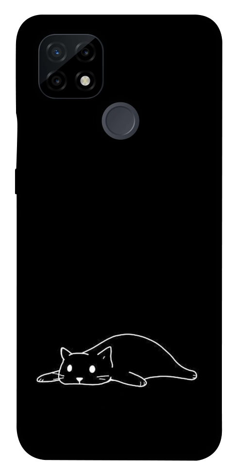 Чехол Lazy cat для Realme C21