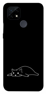 Чехол Lazy cat для Realme C21